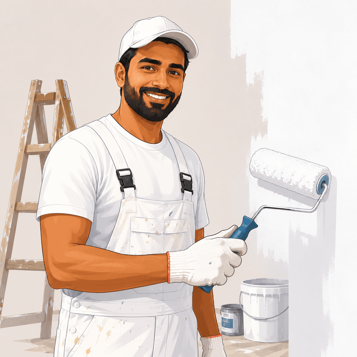 Painter worker
